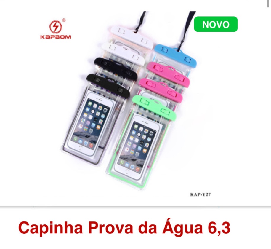 CAPINHA Á PROVA D'ÁGUA - COM CORDÃO