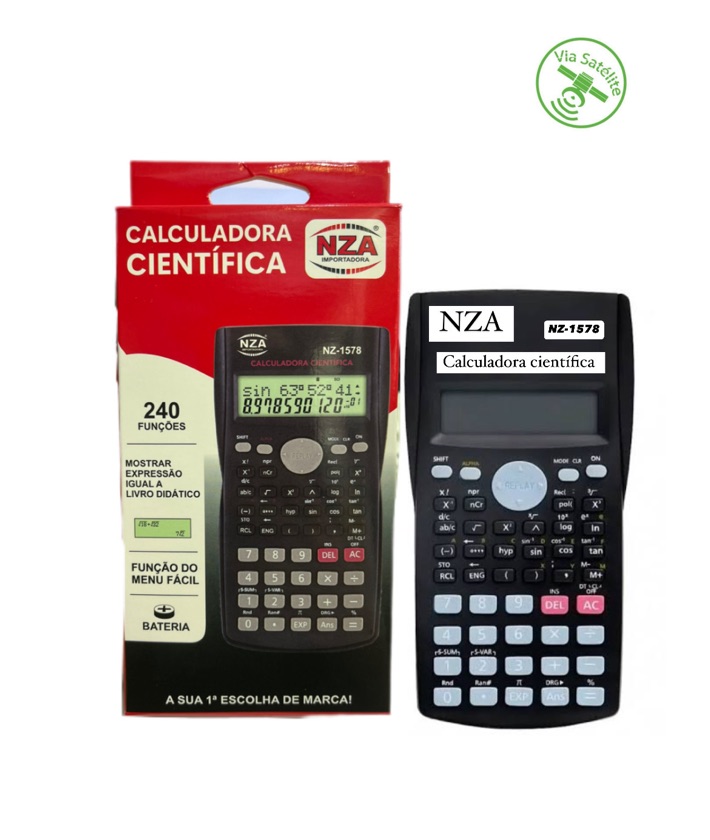 CALCULADORA CIENTÍFICA - MARCA: NZA REF: NZ-1578