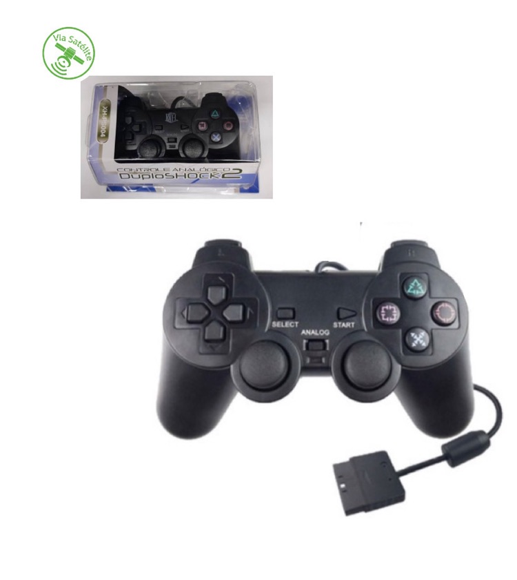 CONTROLE PARA PS2 COM FIO - REF: XH-PS003