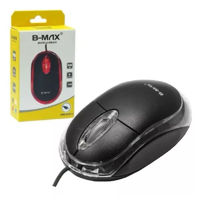 MOUSE COM FIO - REF: BM-611