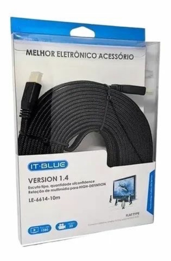 CABO HDMI 10 METROS - MARCA: IT-BLUE REF: LE-6614-10M