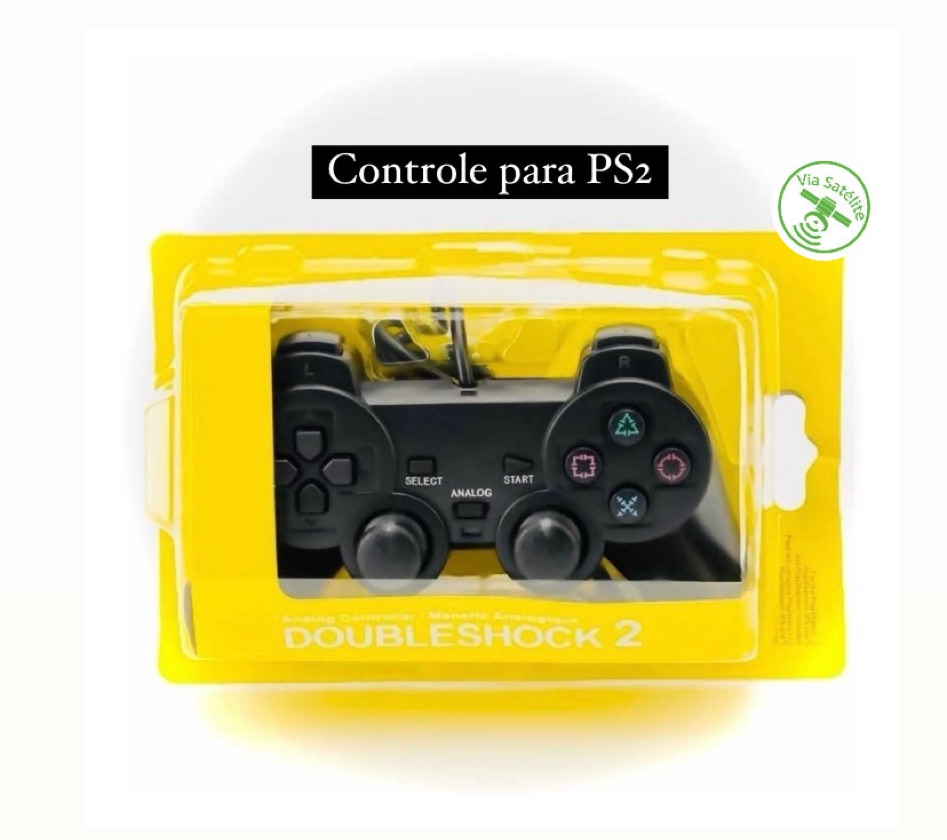 CONTROLE PARA PS2 COM FIO 