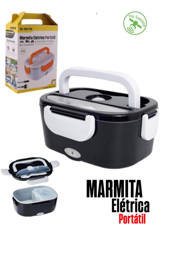 MARMITA ELÉTRICA PORTÁTIL 40W - MARCA: B-MAX REF: BM-F952