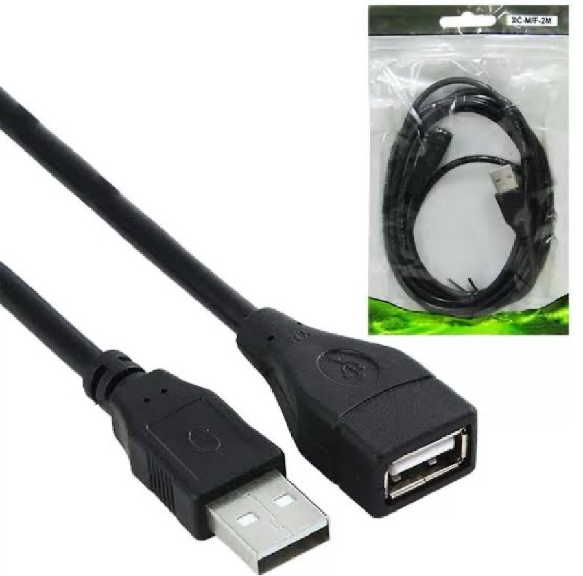 CABO EXTENSOR USB MACHO X FÊMEA - MARCA: XCELL REF: XC-M/F-2M