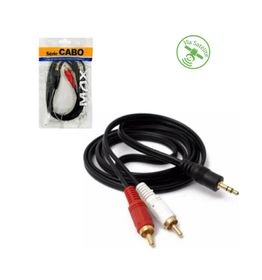 CABO P2 X 2RCA 1,5 METROS - MARCA: B-MAX REF: BM8353