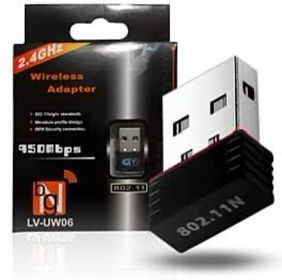 MINI ADAPTADOR USB WIRELLES 802.11