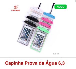 CAPINHA Á PROVA D'ÁGUA - COM CORDÃO