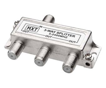 DIVISOR DE ANTENA BLINDANDO 1X3 5-2400 MHZ (alta-baixa) MXT