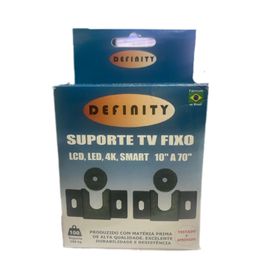 SUPORTE FIXO PARA TV “10 A 70” POLEGADAS - MARCA: DEFINITY