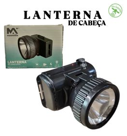 LANTERNA DE CABEÇA RECARREGÁVEL 1 LED- REF: MAX-926W3