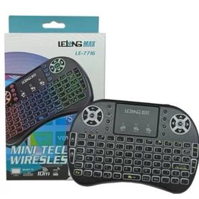 MINI TECLADO KEYBOARD COM LUZ DE LED - REF: LE-7716