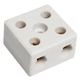 4310 CONECTOR PARA CHUVEIRO 16mm - 2 POLOS 50A (CERÂMICA)