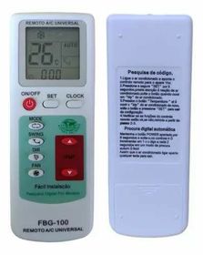 FBG-100 CONTROLE REMOTO P/ AR CONDICIONADO UNIVERSAL