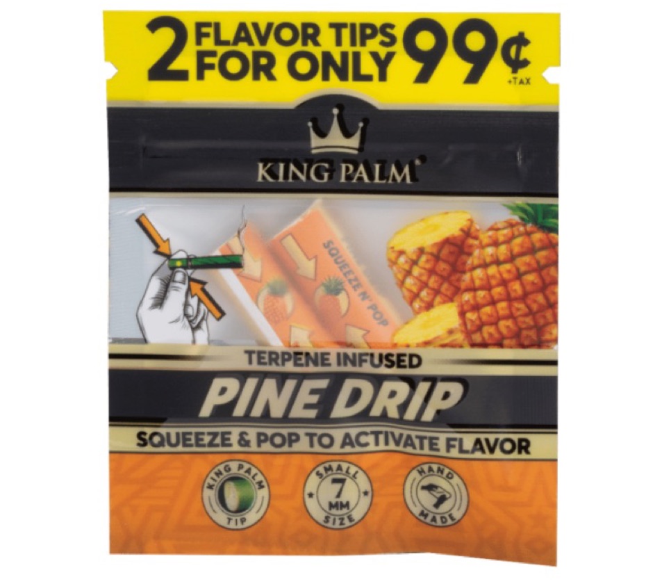 King Palm Filtro sabores con capsula 