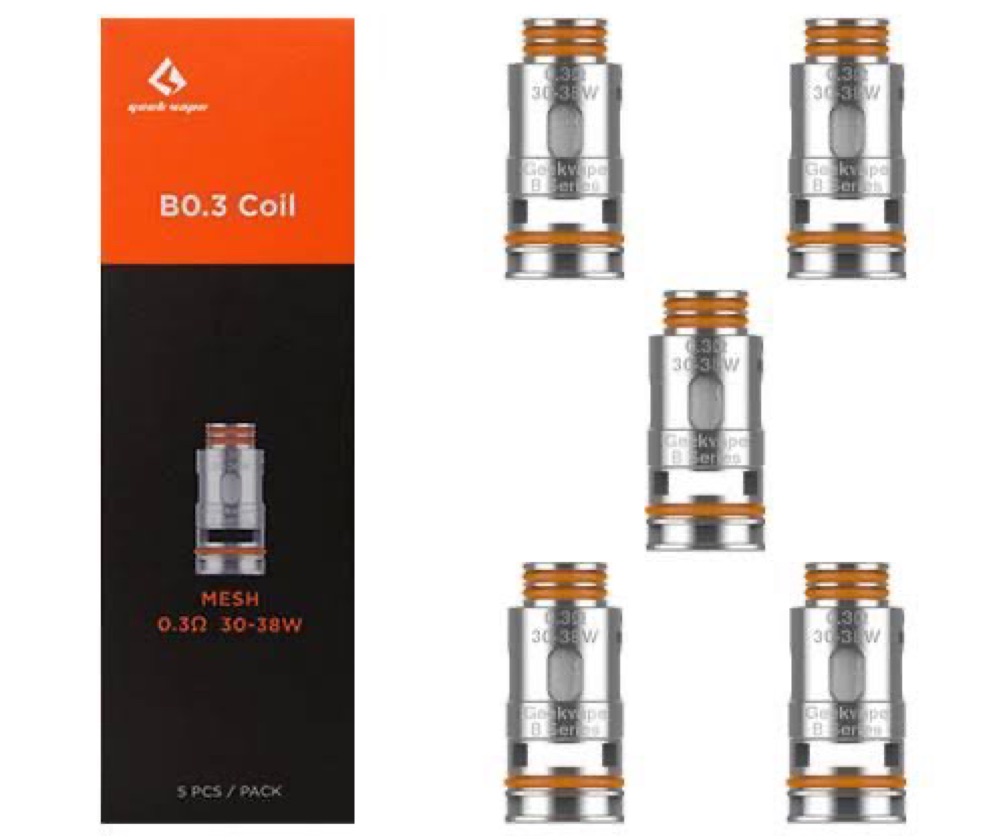 Coil B Aegis  (B 0.2, B 0.3, B 0.6, B 1.2ohms) 