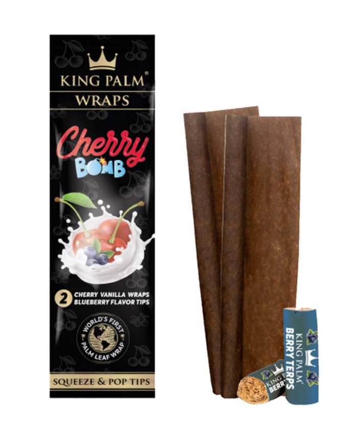 King Palm Blunt Wrap (2 wrap+2 filtros) 