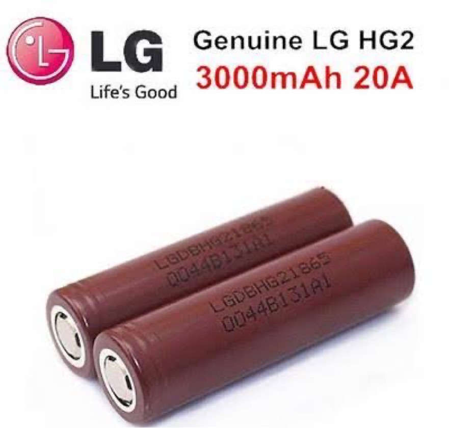 Batería LG Hg2 18650 3,000 mAh