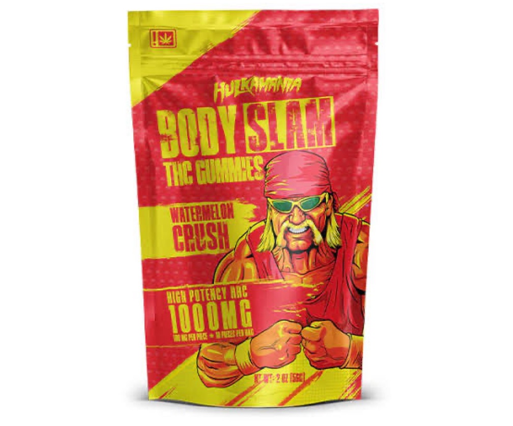 Body Slam Gummies 1,000 mgs (gomitas)