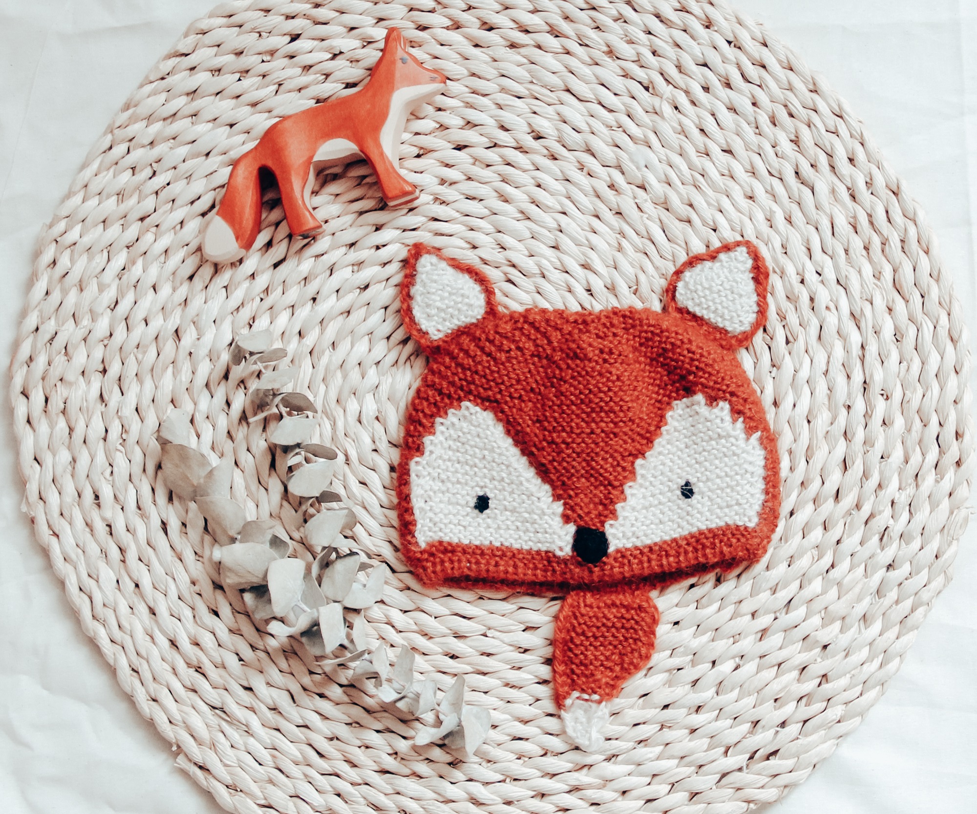 Gorros tejidos animales