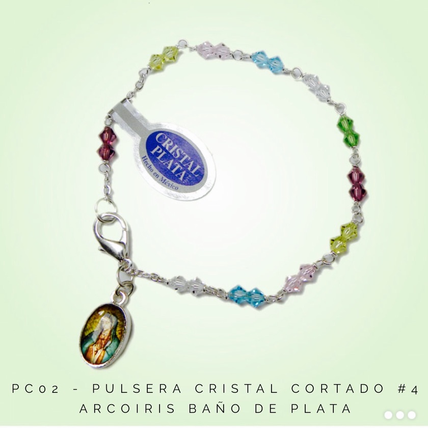 PC02 - PULSERA CRISTAL CORTADO