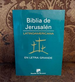 BIBLIA DE JERUSALÉN LATINOAMERICANA LETRA GRANDE 