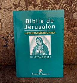 BIBLIA DE JERUSALÉN LATINOAMERICANA LETRA GRANDE