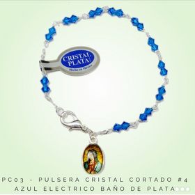 PC03 - PULSERA CRISTAL CORTADO