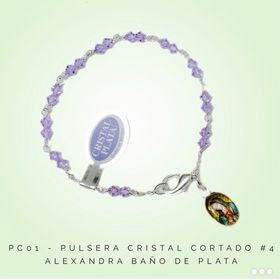 PC01 - PULSERA CRISTAL CORTADO