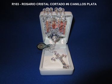 R103 - ROSARIO CRISTAL CORTADO