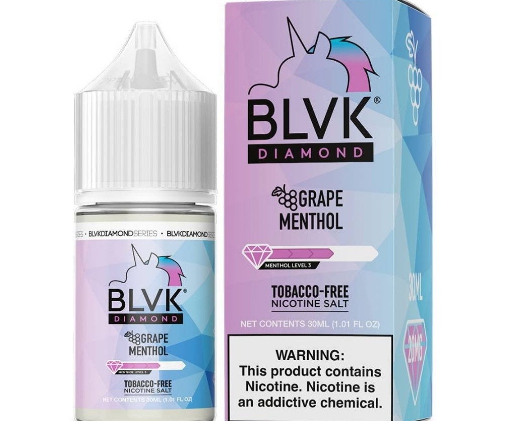 BLVK SALT DIAMOND GRAPE MENTHOL 30ML 20MG