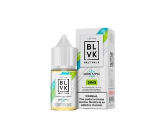 BLVK SALT PLUS SOUR APLLE 30ML/35MG