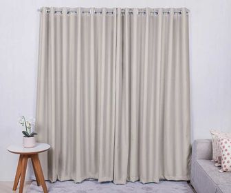 CORTINA BLACKOUT CRISTAL NUDE 2,70X1,80