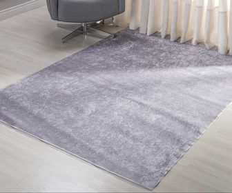 TAPETE VELOUR 1,40m x 2,00m NIQUEL