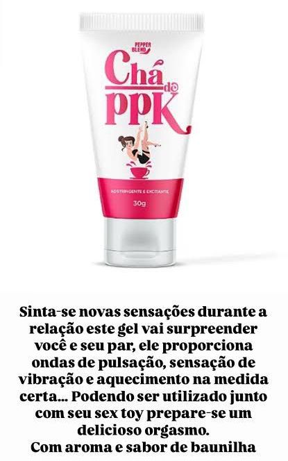 Excitante Feminino Chá de Ppk Várias Sensações 30g