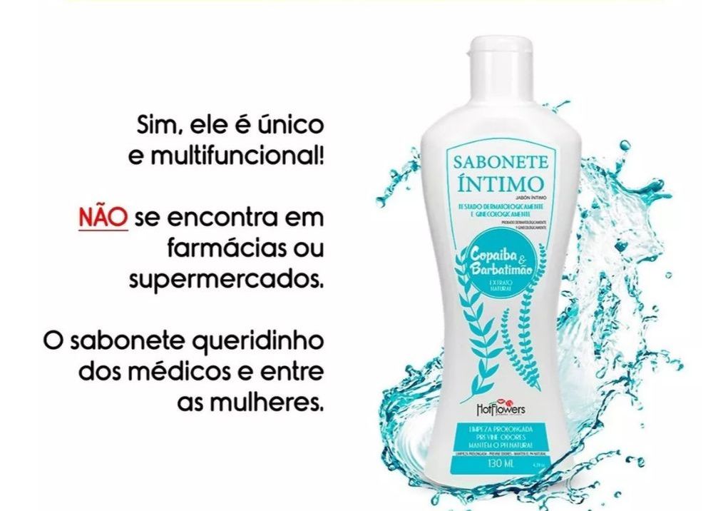 Sabonete Íntima Copaiba & Barbatimão 130ml