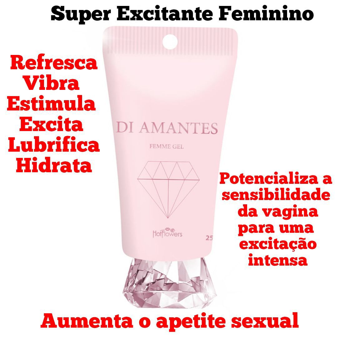 Di Amantes Poderoso Excitante Feminino Múltipla Funções 25g