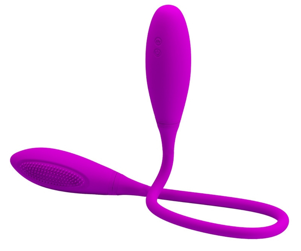 Vibrador Casal Ponta Dupla USB 7 Modos De Vibrações Silencioso 