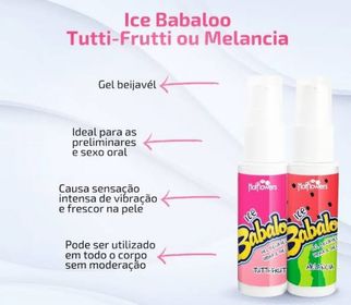 Excitante Unissex Babaloo Ice 15g Hotflowers