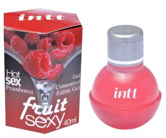 Gel Comestível Intt Fruit Sexy  Framboesa 40ml