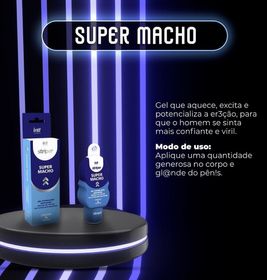 Excitante Masculino Super Macho 8g Intt