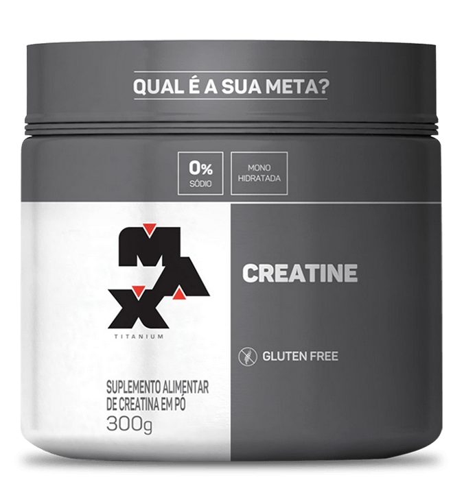 CREATINA MONOHIDRATADA - 300G (MAX TITANIUM)