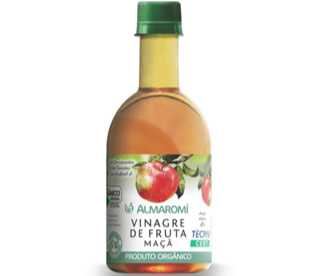 VINAGRE DE FRUTA MAÇÃ ALMAROMI ORGÂNICO - 400ML PET (ALMAROMI)