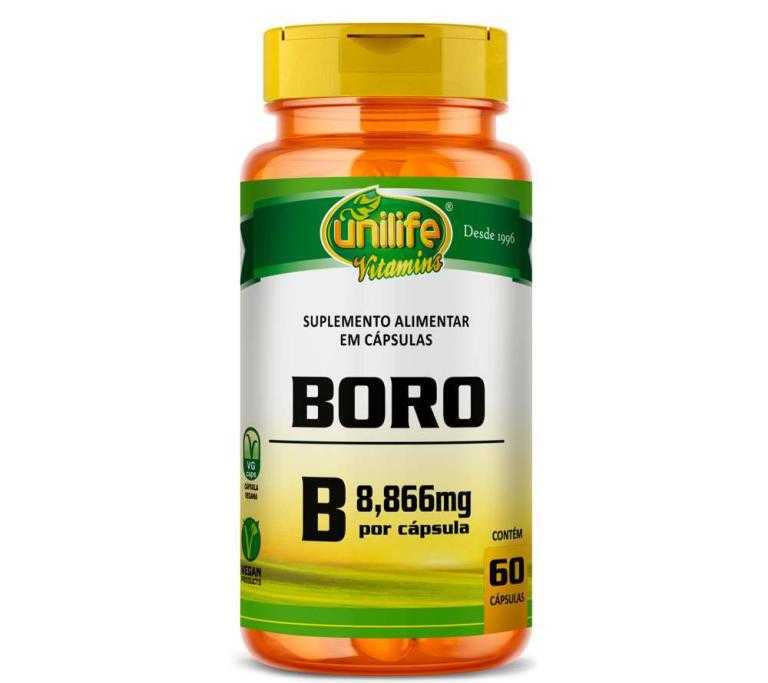 BORO - 60 CAPS 8,866MG (UNILIFE)