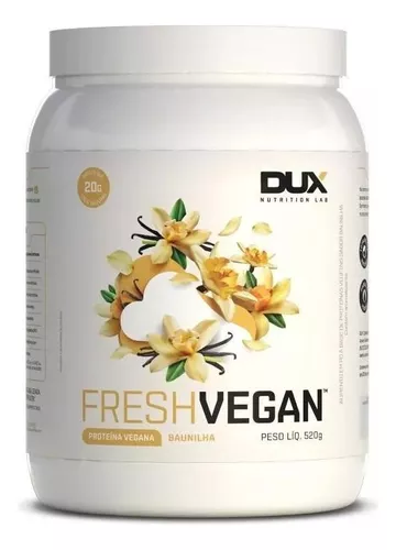 FRESH VEGAN SABOR BAUNILHA - 520G DUX