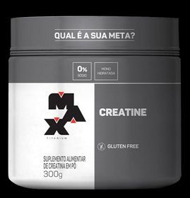 CREATINA MONOHIDRATADA - 300G (MAX TITANIUM)