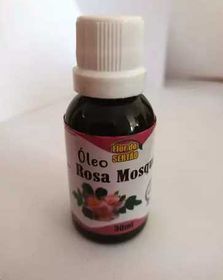 ÓLEO DE ROSA MOSQUETA - 100% NATURAL 30ML (FLOR DO SERTÃO)