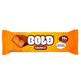 BOLD CRUNCH - 50G CARAMELO E CHOCOLATE