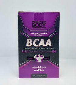 BCAA MONSTER BODY BLISTER - 60 CAPS (SUPRA ERVAS)