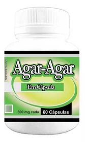 AGAR-AGAR - 60 CAPS 500MG (POLY FLORA)