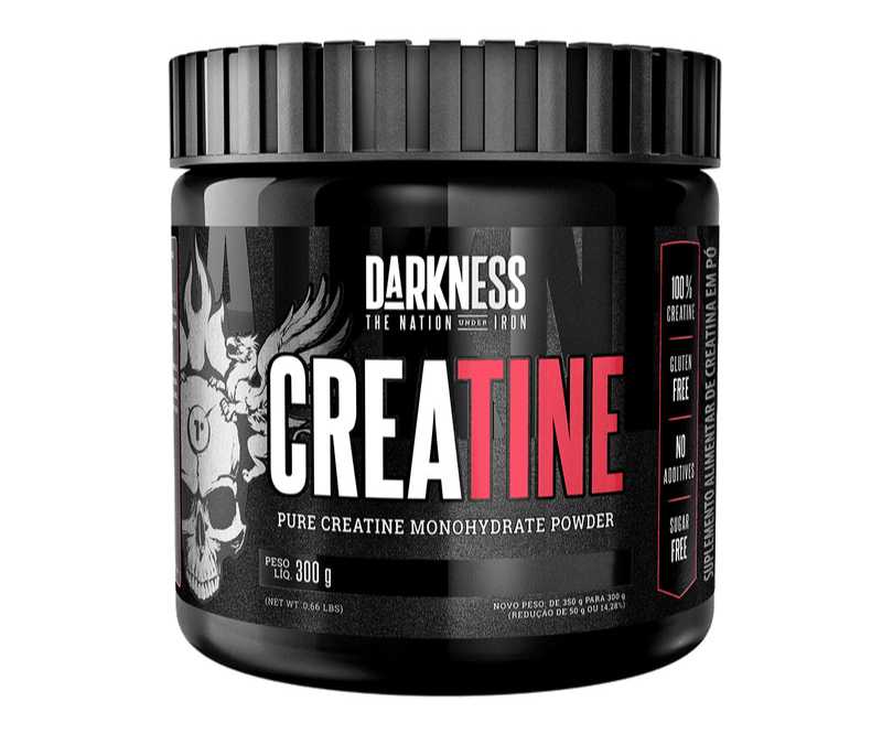 CREATINE PURE CREATINE MONOHYDRATE POWDER - 300G (DARKNESS)